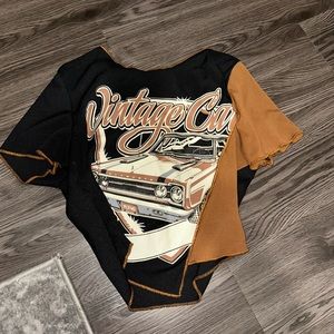 Retro car t shirt